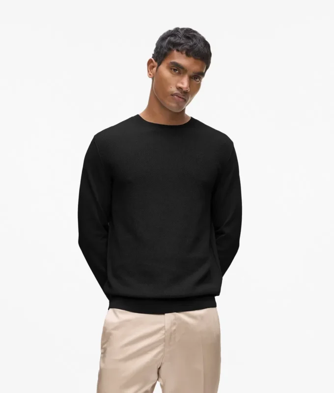 Kameo sweater med rund hals