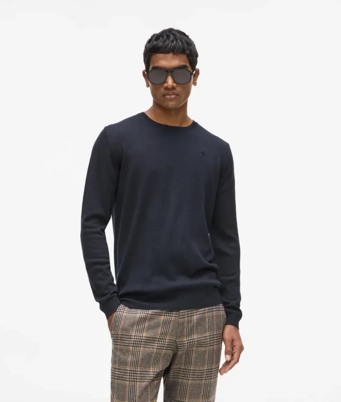 Kameo sweater med rund hals