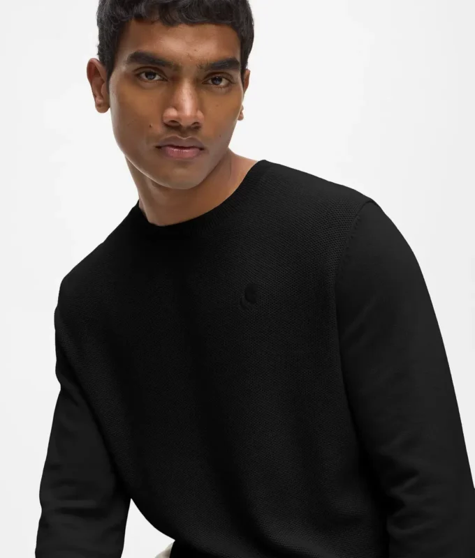 Kameo sweater med rund hals
