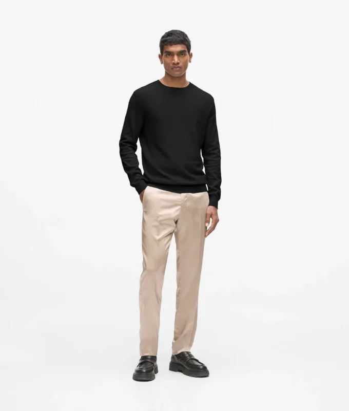 Kameo sweater med rund hals