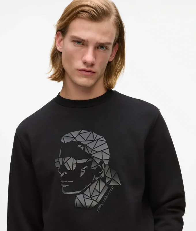 Kameo sweatshirt med rund hals