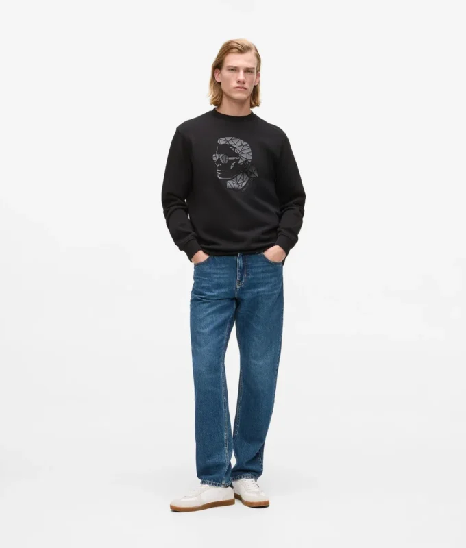Kameo sweatshirt med rund hals