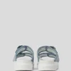 KAPRI DENIM RHINESTONE SANDALER