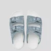 KAPRI DENIM RHINESTONE SANDALER