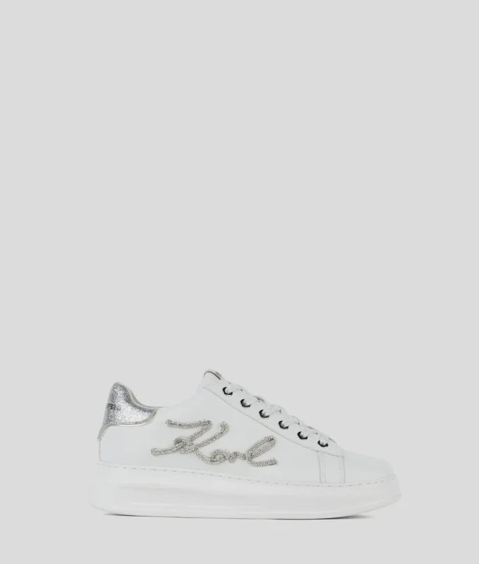 KAPRI SIGNIA RHINESTONE SNEAKERS