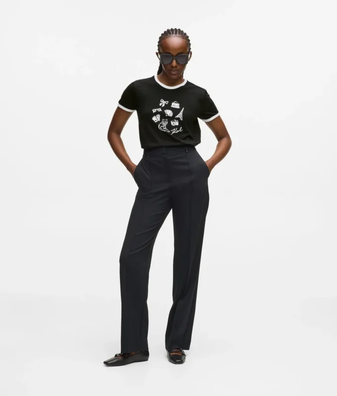 Karl charms T-shirt