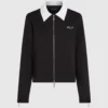 Karl DNA sweatshirt med lynlås