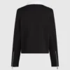 Karl DNA sweatshirt med lynlås