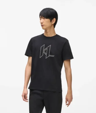 Karl DNA-T-shirt med nitter