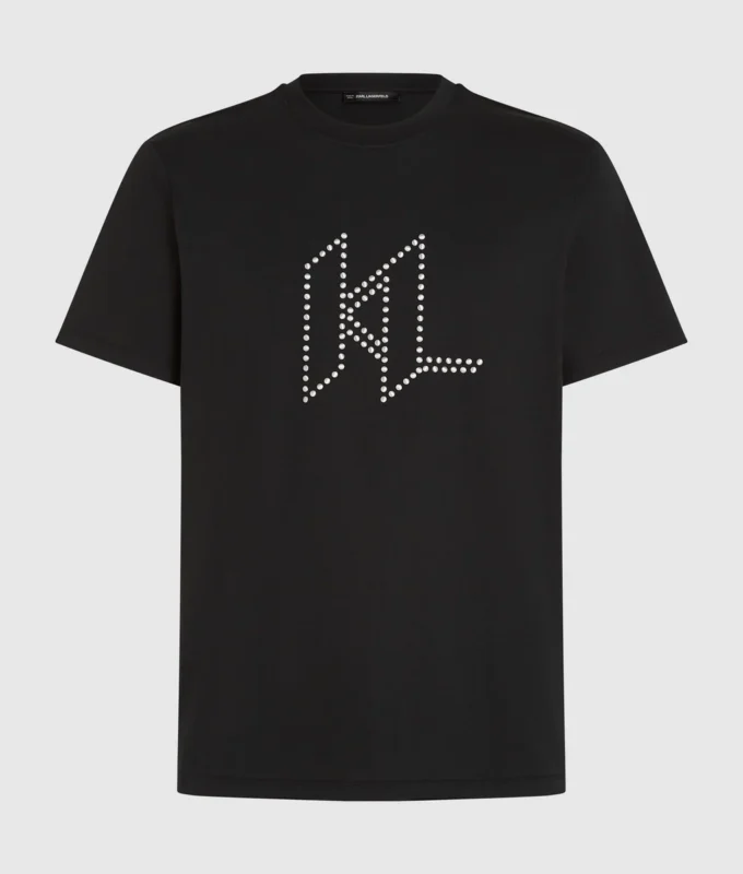 Karl DNA-T-shirt med nitter