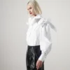 KARL STUDIO SKJORTE MED SLØYDETAL