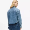Kasseformet denimskjorte