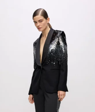 KL Studio blazer med pailletter