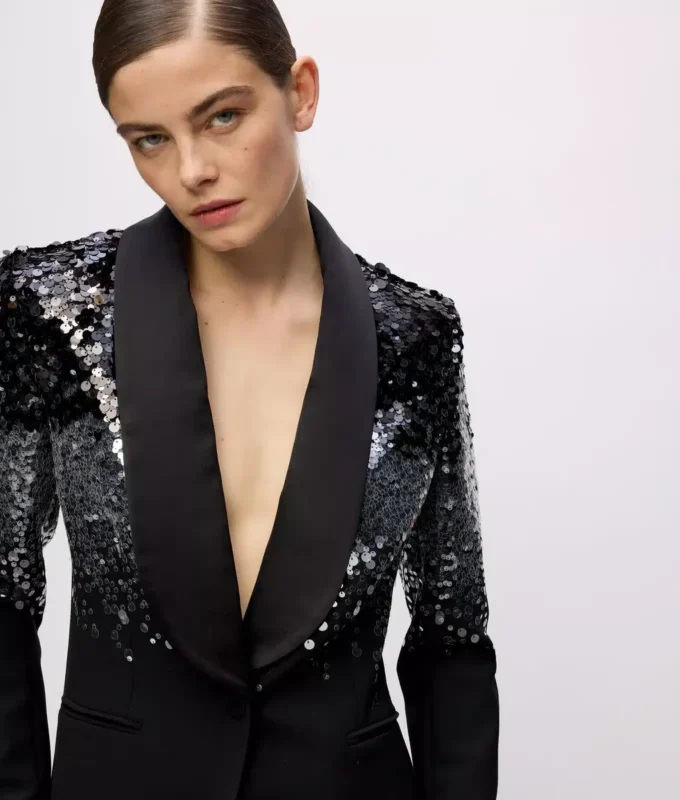 KL Studio blazer med pailletter