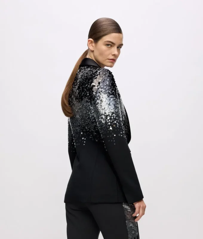 KL Studio blazer med pailletter