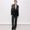 KL Studio blazer med pailletter