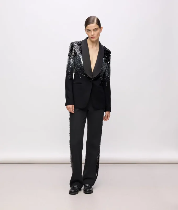 KL Studio blazer med pailletter