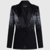 KL Studio blazer med pailletter