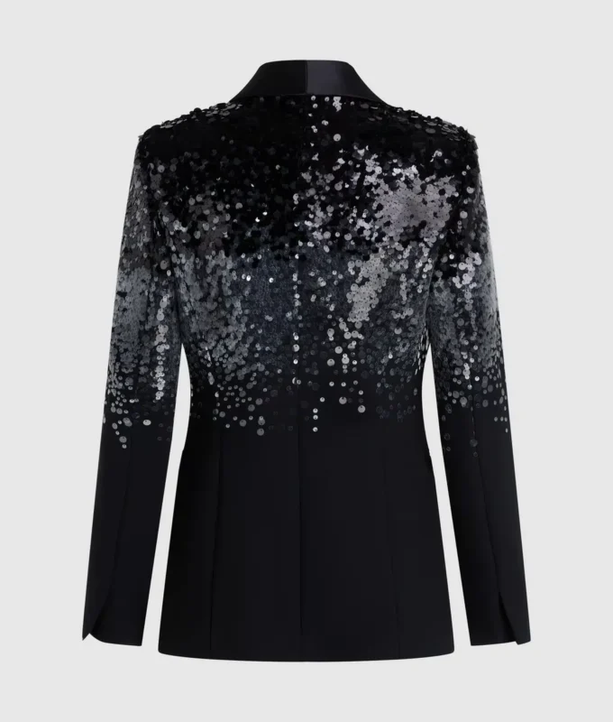 KL Studio blazer med pailletter