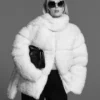 KL Studio faux-fur frakke