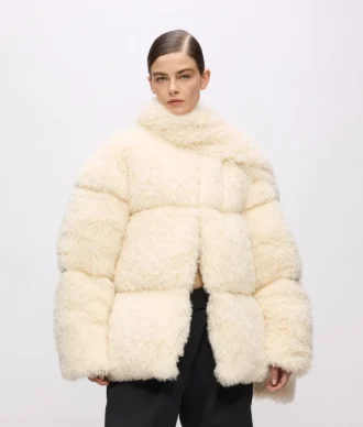 KL Studio faux-fur frakke