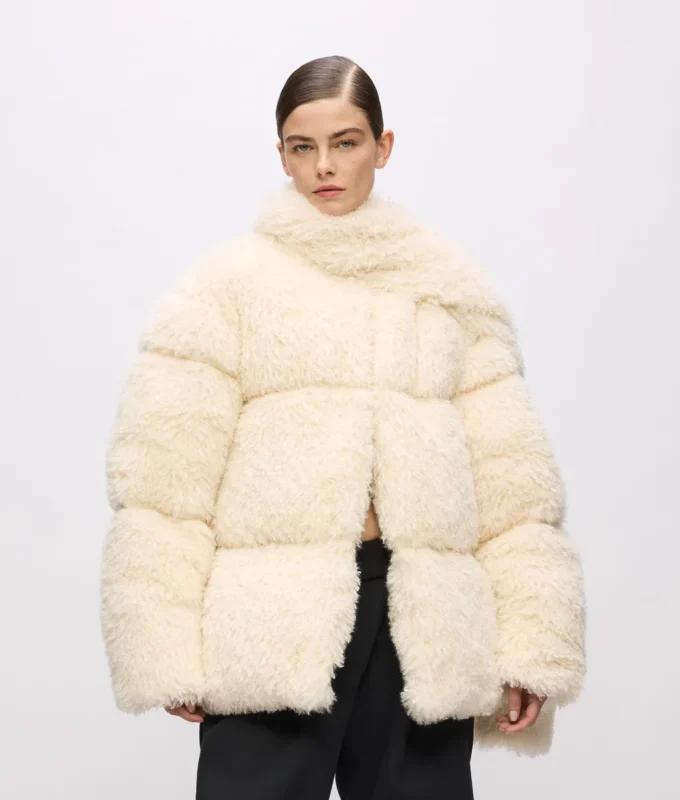 KL Studio faux-fur frakke