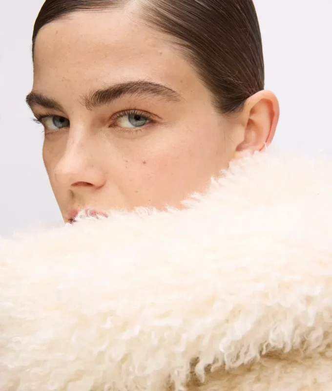KL Studio faux-fur frakke