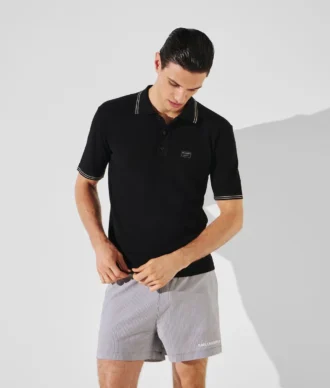 KL X BORSALINO STRIKKET POLO