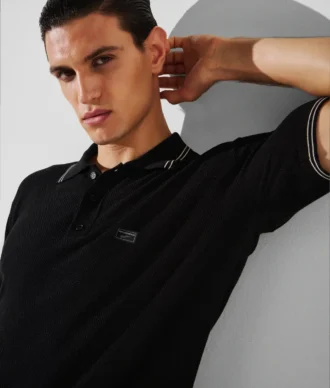 KL X BORSALINO STRIKKET POLO