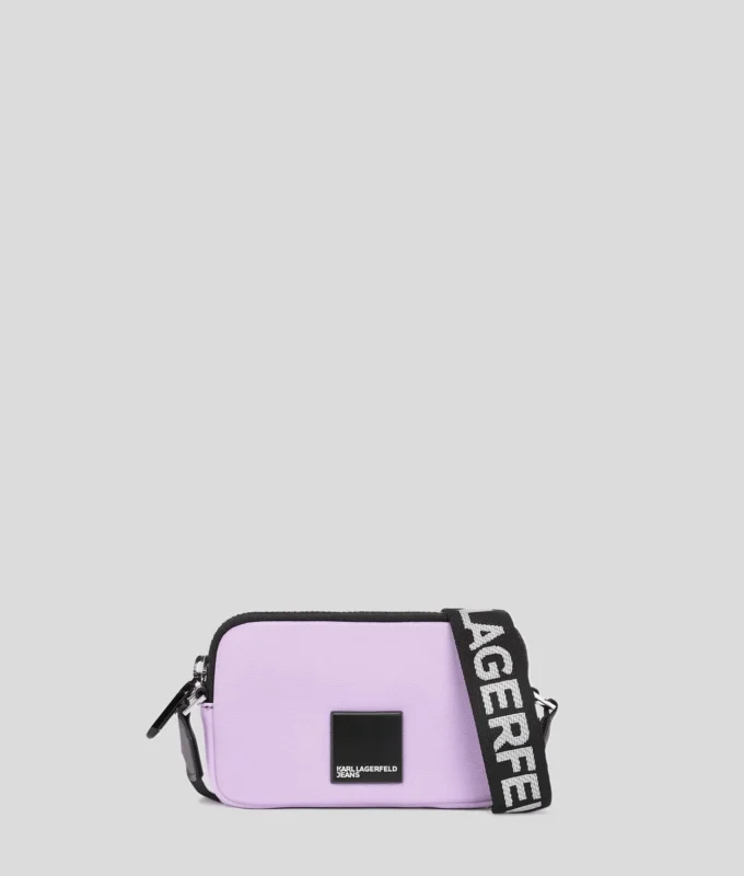 KLJ BOX LOGO MINI CROSSBODY TASKE