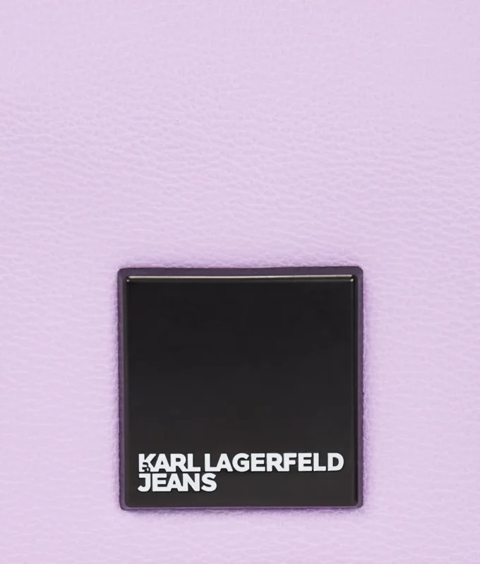 KLJ BOX LOGO MINI CROSSBODY TASKE