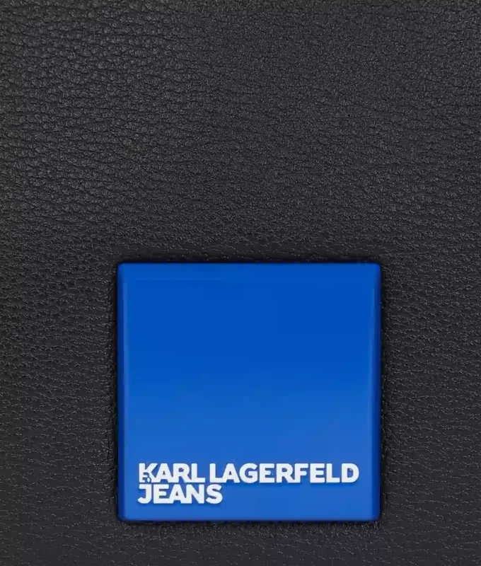 KLJ BOX LOGO MINI CROSSBODY TASKE