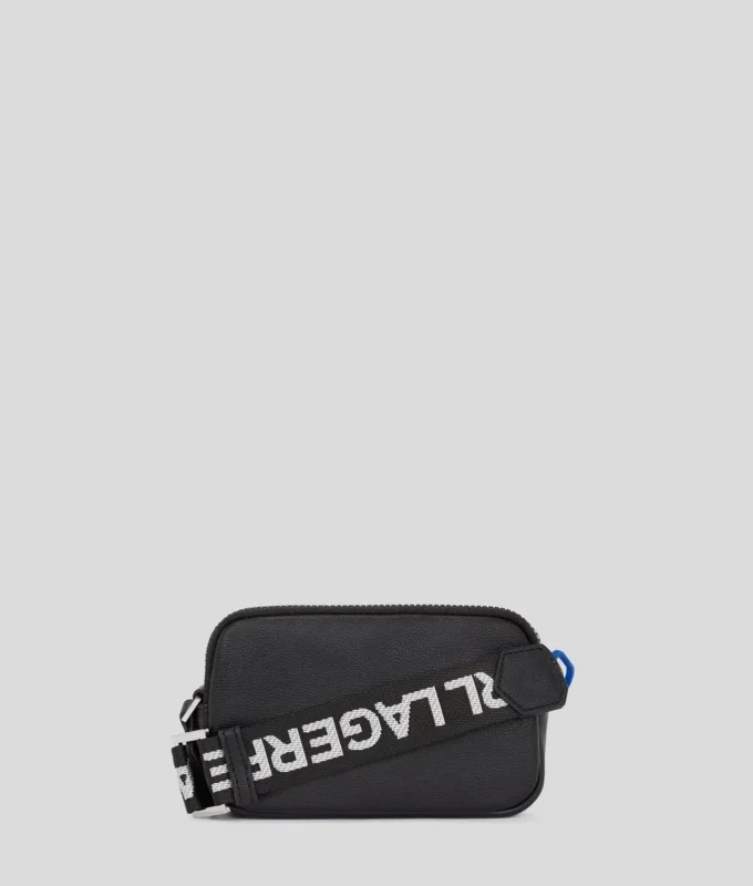KLJ BOX LOGO MINI CROSSBODY TASKE