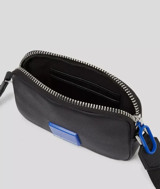 KLJ BOX LOGO MINI CROSSBODY TASKE