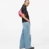KLJ BOX LOGO SOFT HALF-MOON SKULDERTASKE