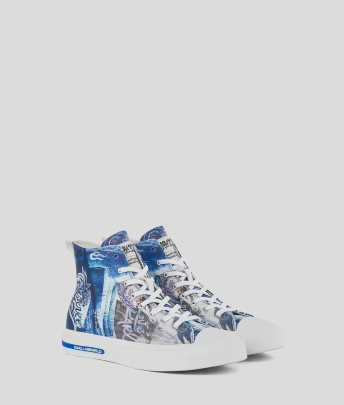 KLJ X ATELIER RESERVÉ VULC HIGH-TOP SNEAKERS