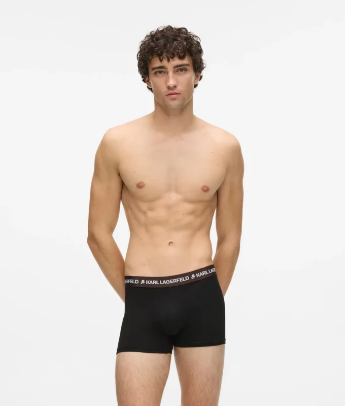 Kontrastfarvede boksershorts – 5-pak