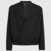 Kort dobbeltradet blazer