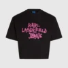 Kort graffiti-T-shirt