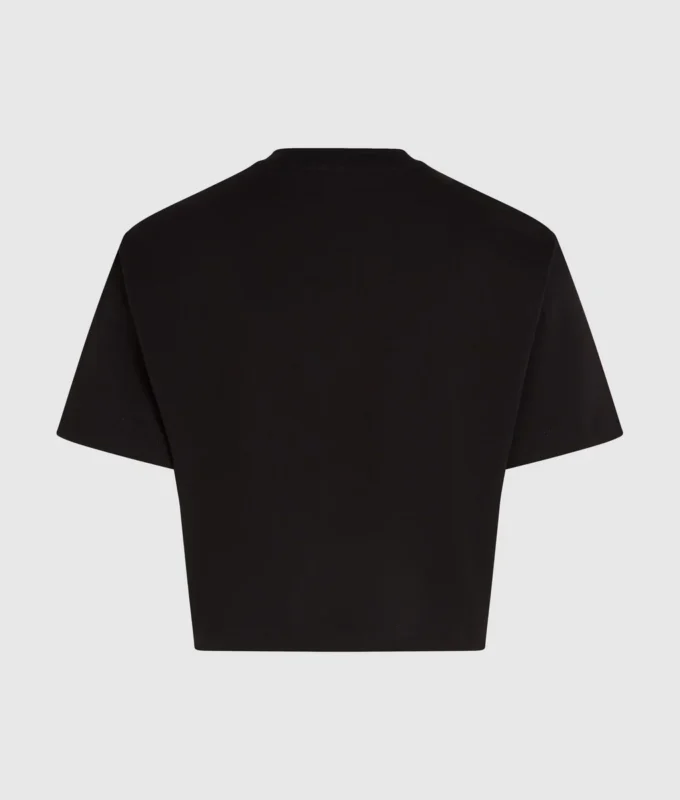 Kort graffiti-T-shirt