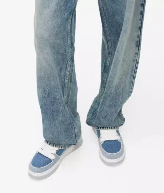 Kourtney denim sneakers