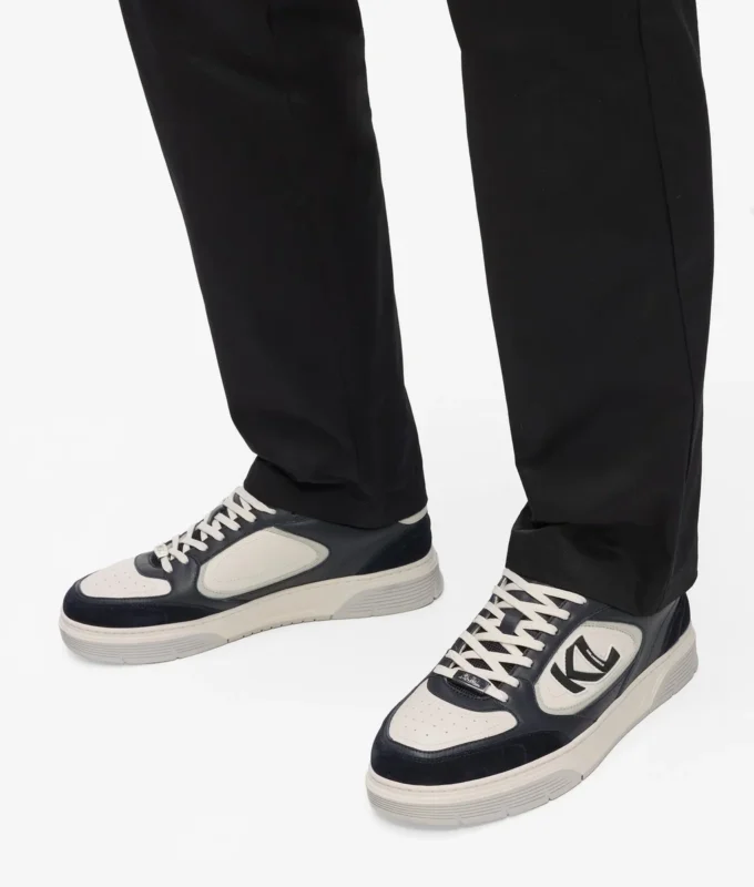 Kourtney sneakers med sidetrim