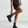 Kreeper mid-calf wedge boots