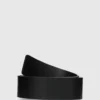 Læderbælte med logo