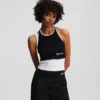 LAGDELT RIBBET TANKTOP