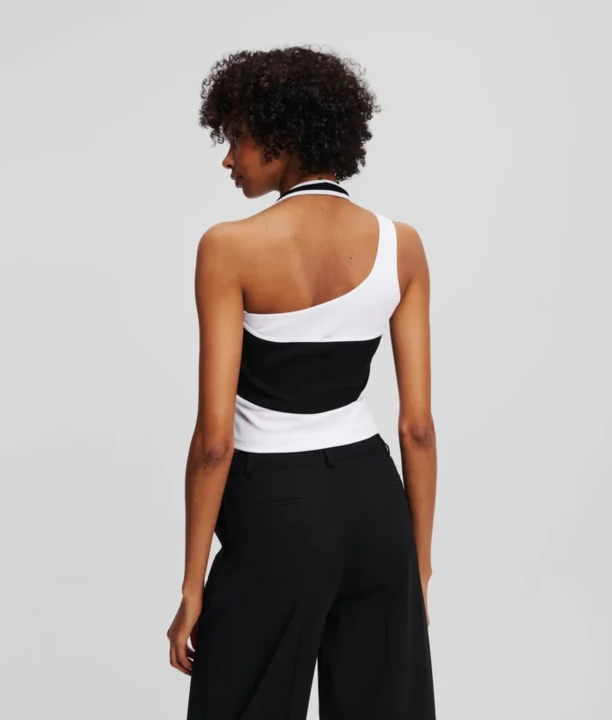 LAGDELT RIBBET TANKTOP