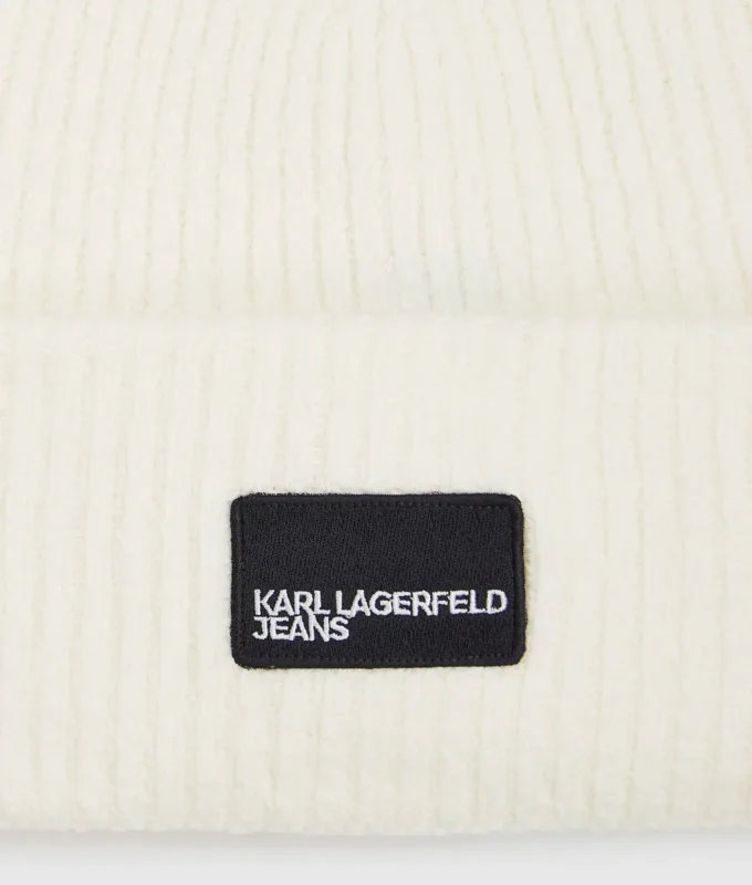 Lang hue med logo-patch