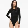Langærmet bodysuit