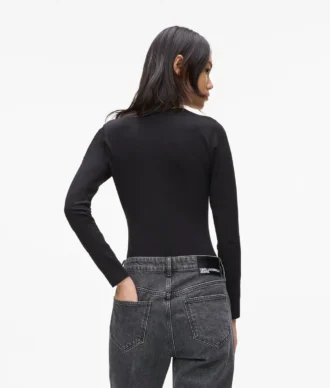 Langærmet bodysuit