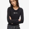 Langærmet bodysuit